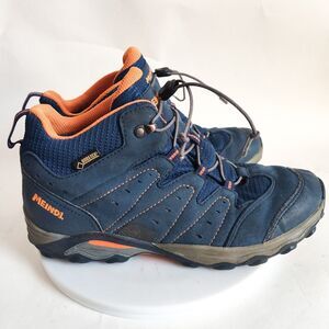 Meindl Hiking Boots Shoes Kids Size 4.5 / 36 Blue GTX Trail Gore-tex Walking
